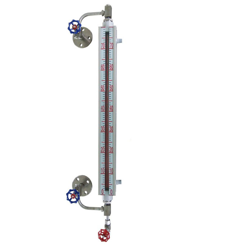 無盲區(qū)石英管/玻璃管液位計(jì) 雙色/彩色 可帶伴熱、LED燈 材質(zhì)碳鋼/不銹鋼 UGS